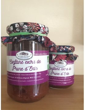 Confiture extra de Prune d'Ente BIO - 320g