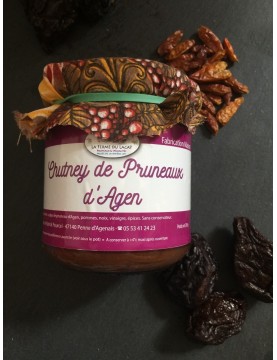 Chutney de pruneaux d'Agen