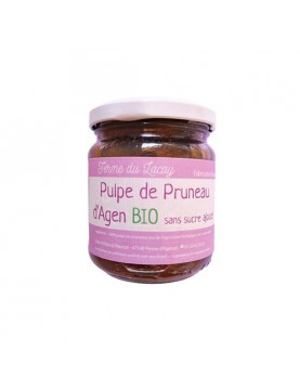 Pulpe de pruneaux d'Agen sans sucre Agriculture Biologique