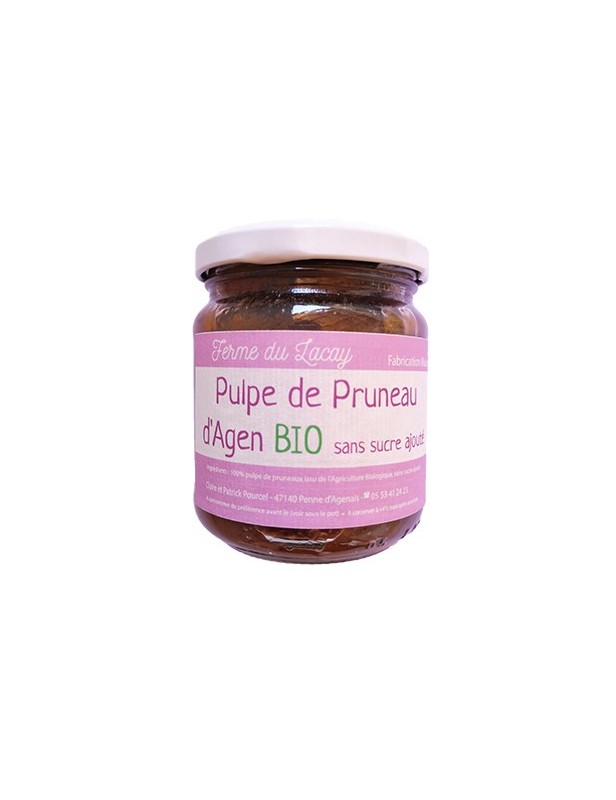Pulpe de pruneaux d'Agen sans sucre Agriculture Biologique Pulpe de pruneaux d'Agen sans sucre Agriculture Biologique