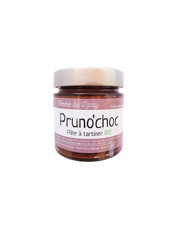 Pruno'choc - Pâte a tartiner BIO - 220g