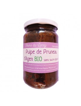 Pulpe de pruneaux d'Agen sans sucre Agriculture Biologique