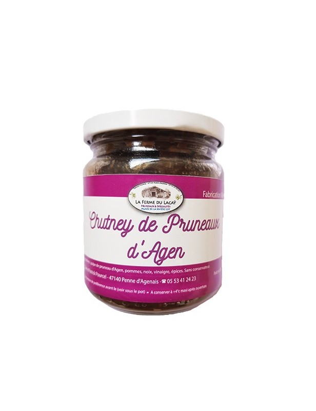 Chutney de pruneaux d'Agen