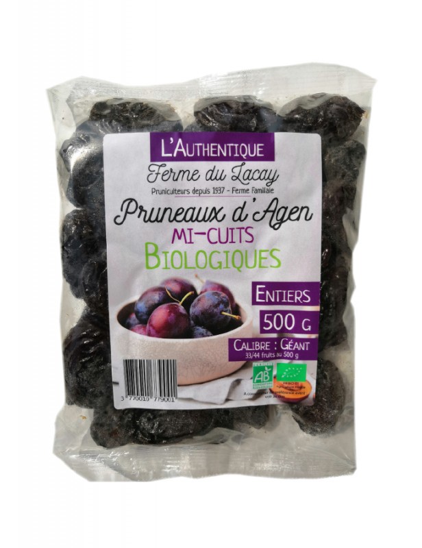 Pruneau d'Agen Mi-Cuit BIO