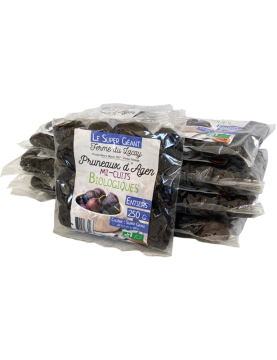 PACK - 19 "SuperSize" half-cooked organic...