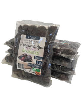 PACK - 10 Organic half-cooked Agen prunes...