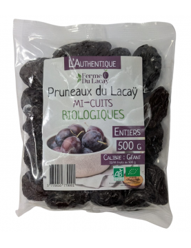 Pruneaux du Lacay mi-cuits BIO - 500 g