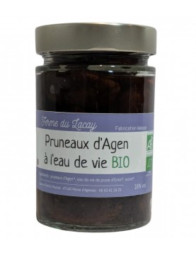 Pruneaux d'Agen à l'eau de...