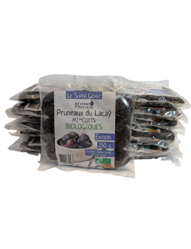 PACK - 20 sachets Pruneaux mi-cuits BIO -...