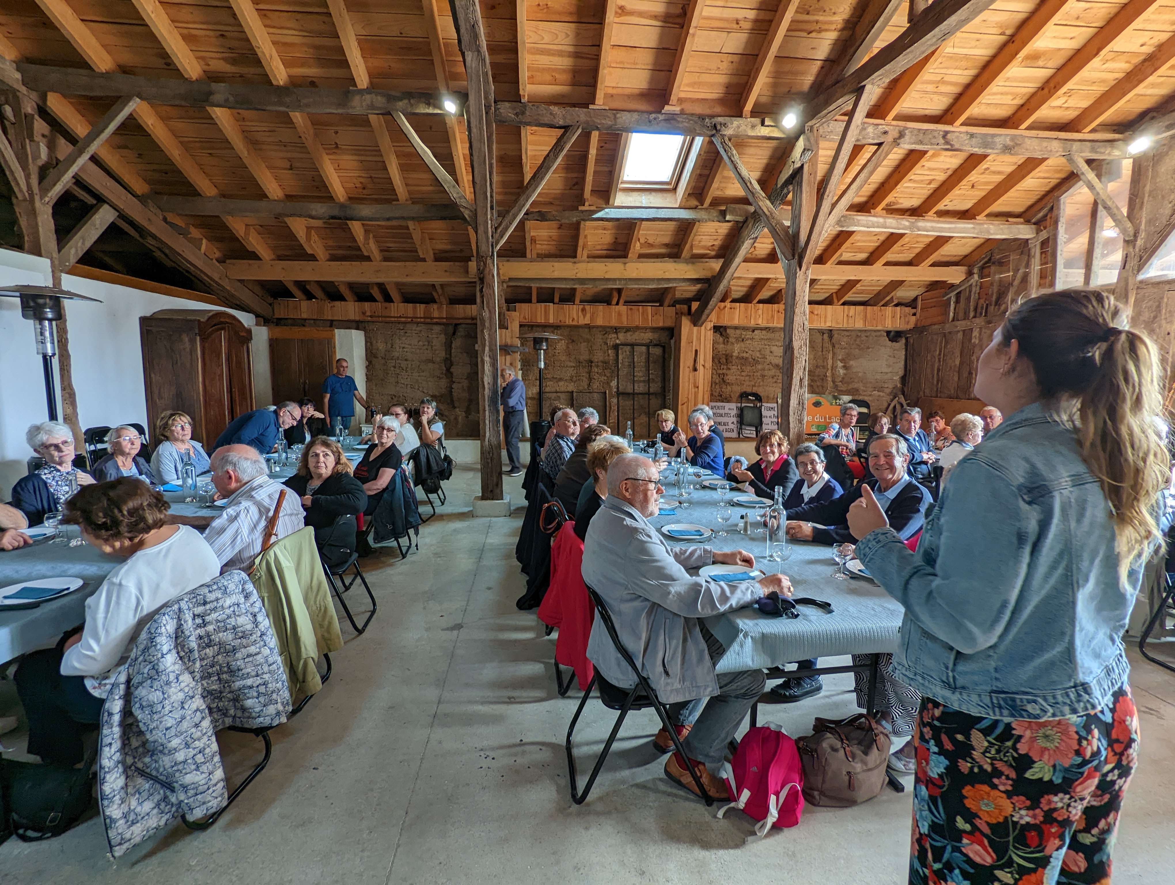 Repas de groupes à la ferme